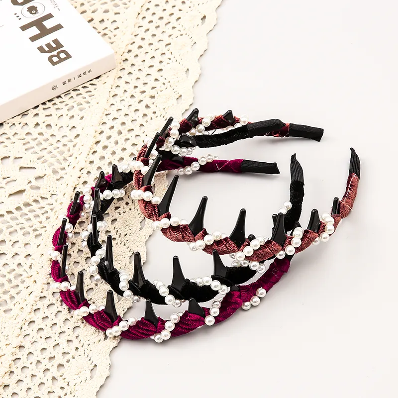 WIR ORNAMENTS Resin Headbands Women's-4