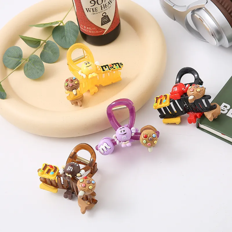 WIR ORNAMENTS Acetate Hair Clips Women's-11