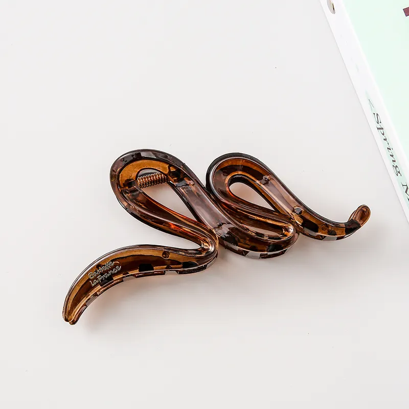 WIR ORNAMENTS Acrylic Hair Clips Women's-5