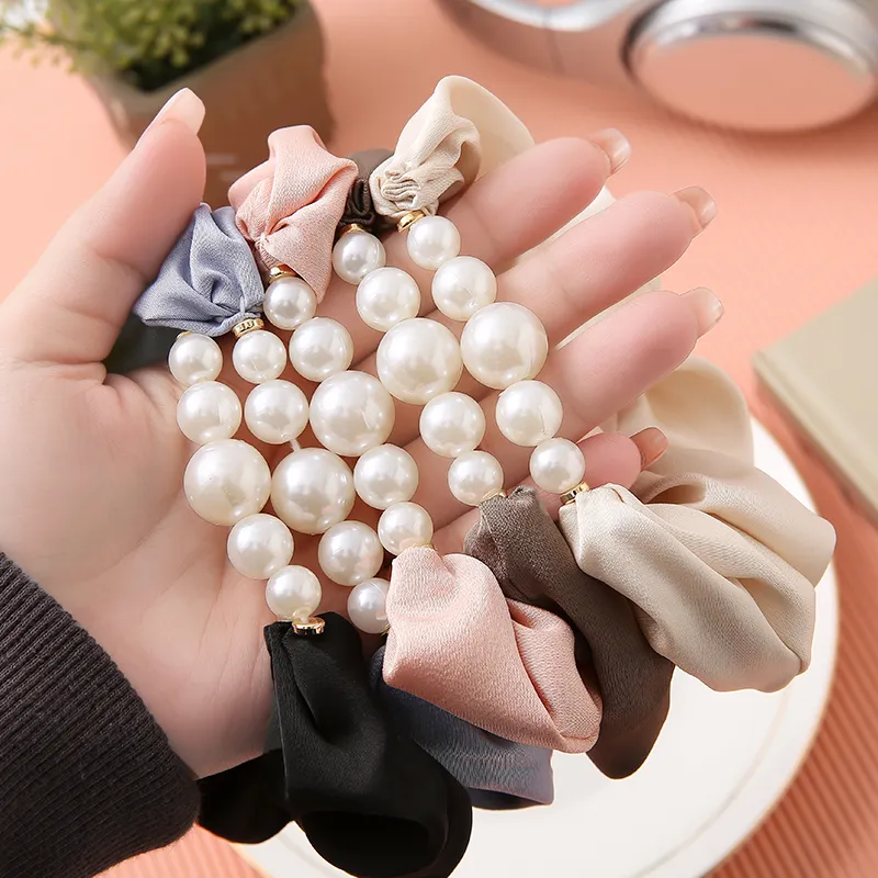 WIR ORNAMENTS Satin Hair Tie Women's-11