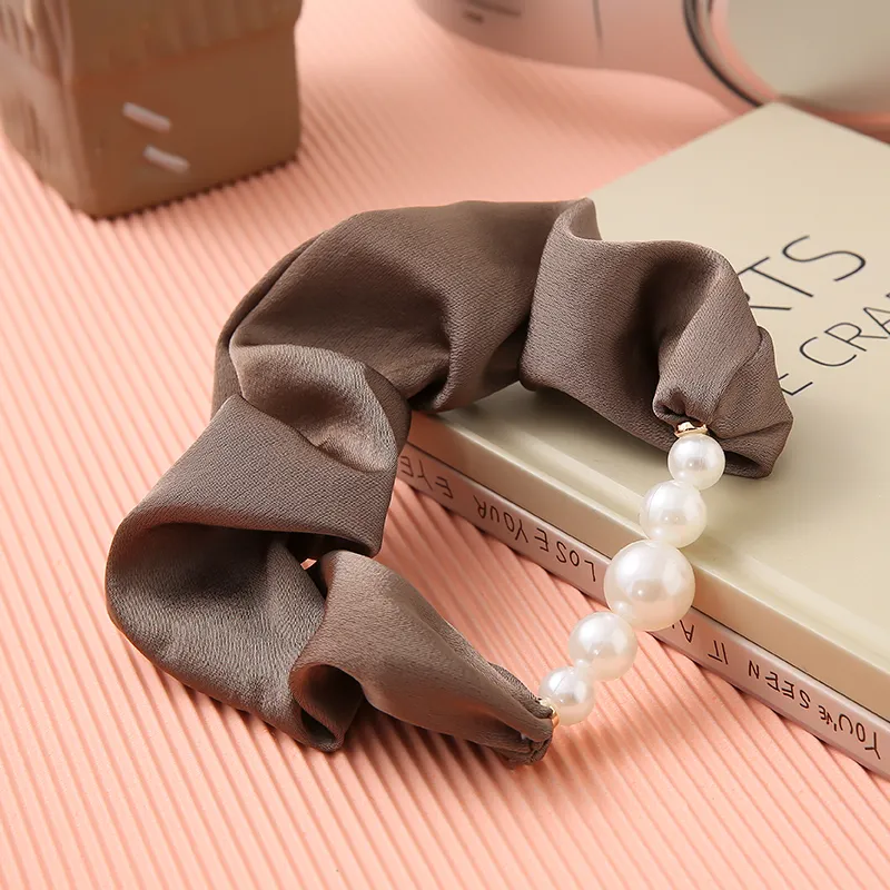 WIR ORNAMENTS Satin Hair Tie Women's-7
