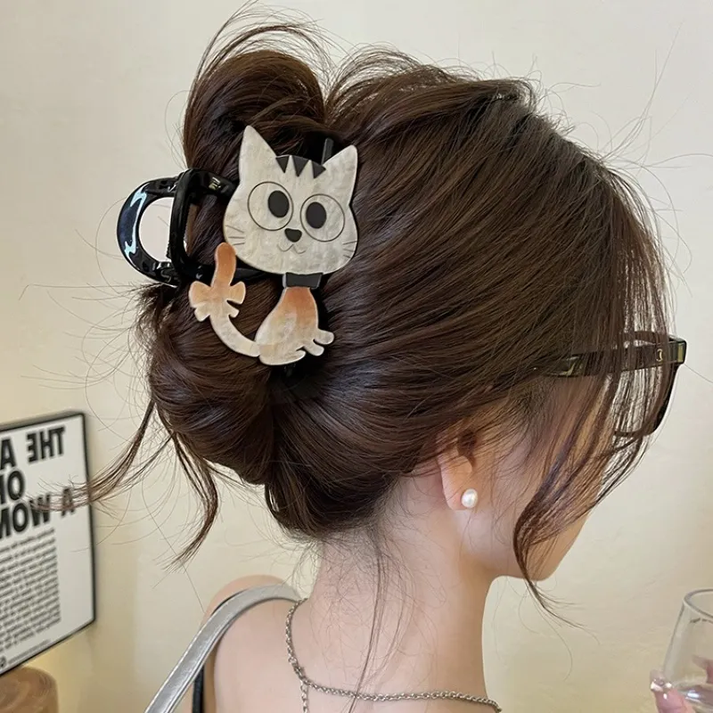 WIR ORNAMENTS Acrylic Hair Clips Women's-7