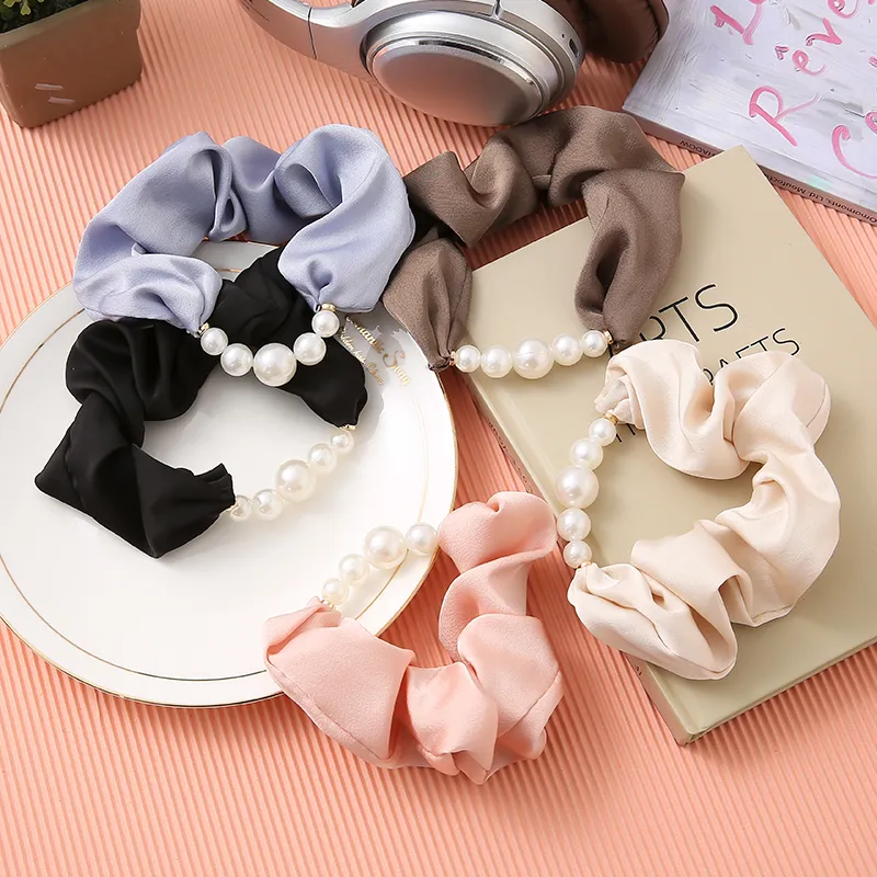 WIR ORNAMENTS Satin Hair Tie Women's-2