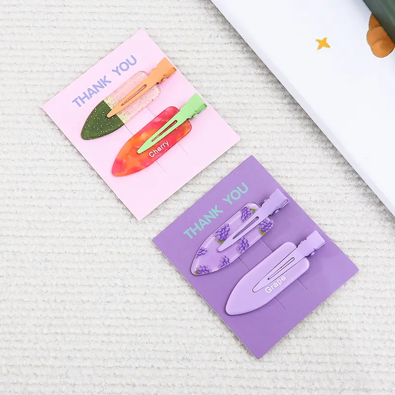 WIR ORNAMENTS Acrylic Hair Clips Women's-6