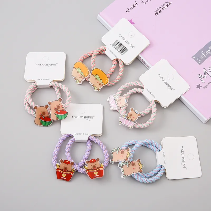 WIR ORNAMENTS Rubber Band Hair Tie Women's-2