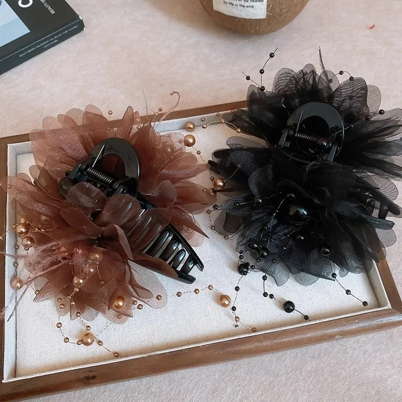WIR ORNAMENTS Acrylic Hair Clips Women's-8