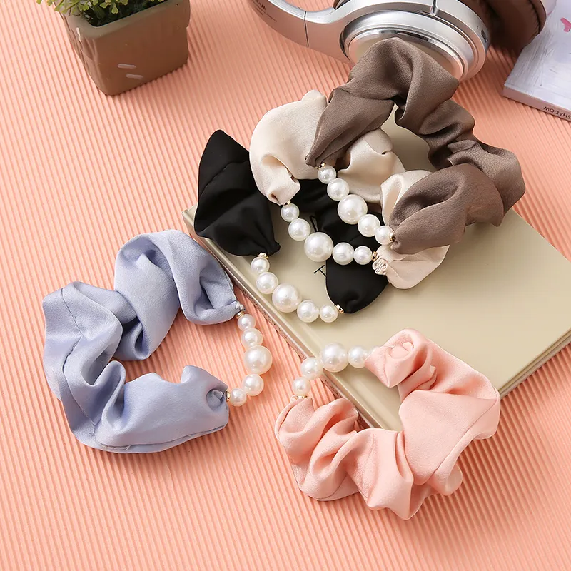 WIR ORNAMENTS Satin Hair Tie Women's-5