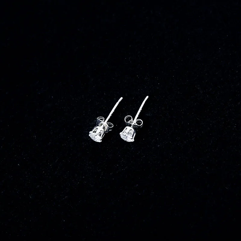 WIR ORNAMENTS Gold Plated Copper Stud Earrings Women's-13