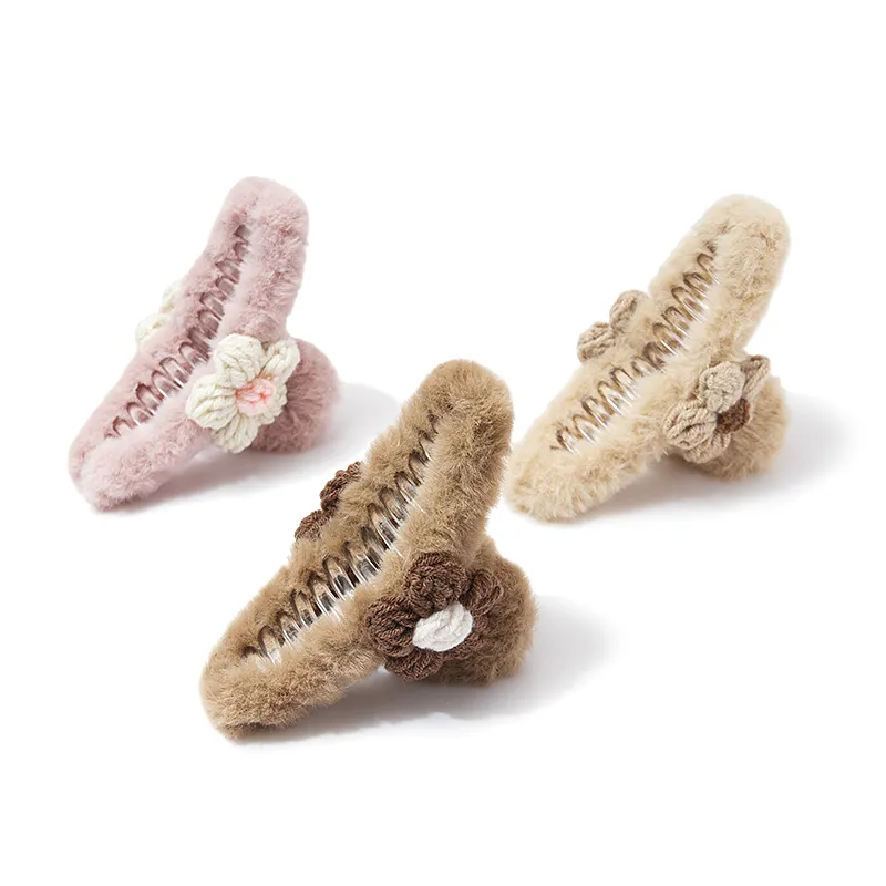 WIR ORNAMENTS Fabric Hair Clips Women's-6