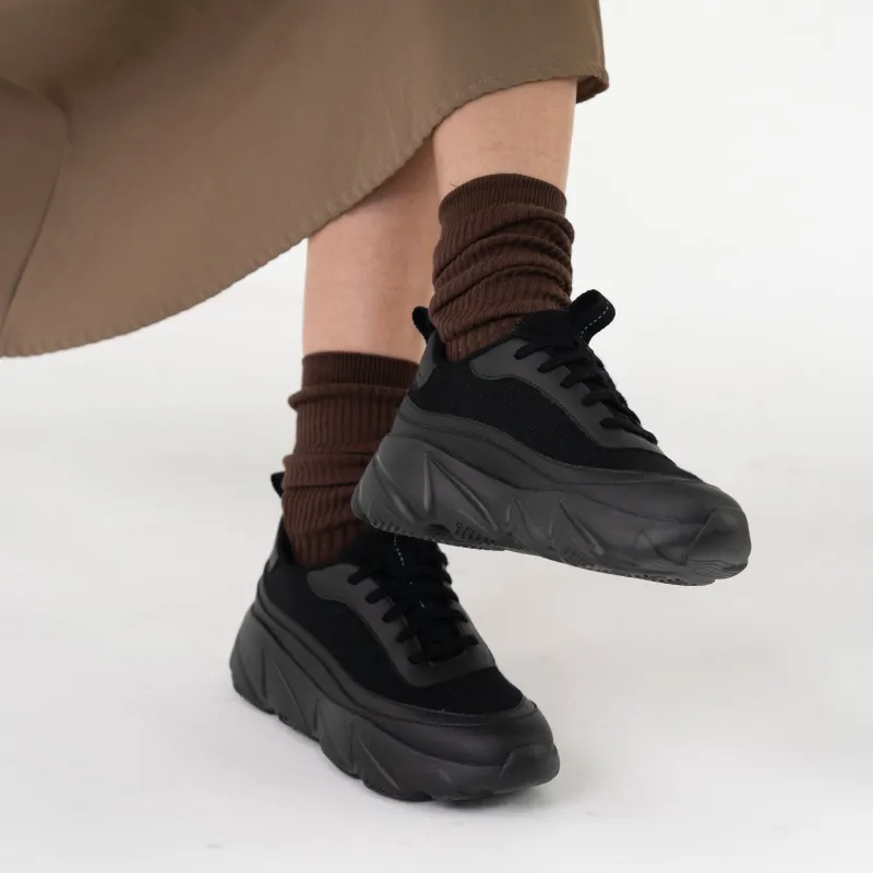 Walk More Windy Shoes Cushioned Wear-Resistant Lightweight Low-Top Chunky Sneakers Unisex-6