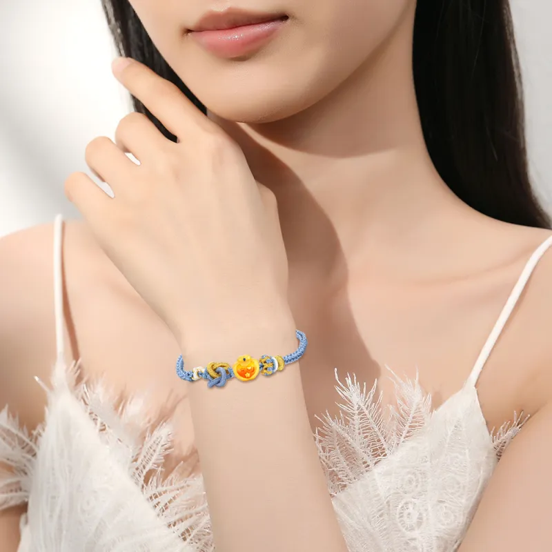 LIU GUI FU JEWELRY Gold Bracelet Unisex-7