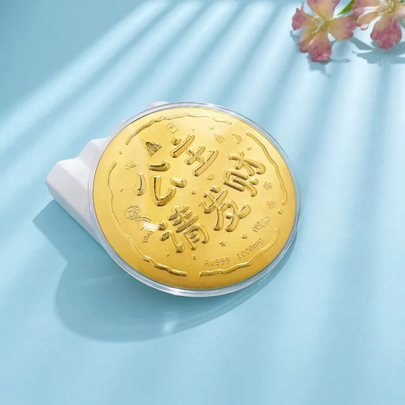 LIU GUI FU JEWELRY Gold Pendants Unisex-4