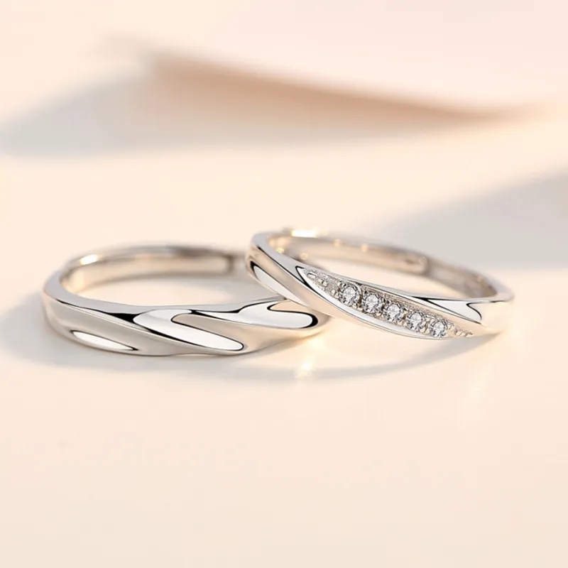 LIU GUI FU JEWELRY Sterling Silver S999 Silver Rings Unisex-4
