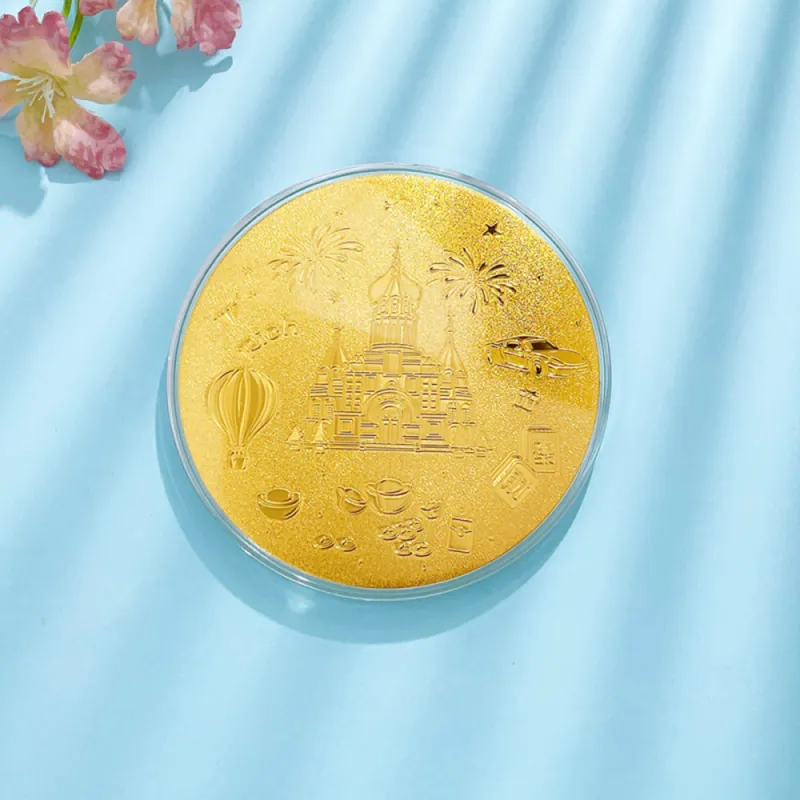 LIU GUI FU JEWELRY Gold Pendants Unisex-3