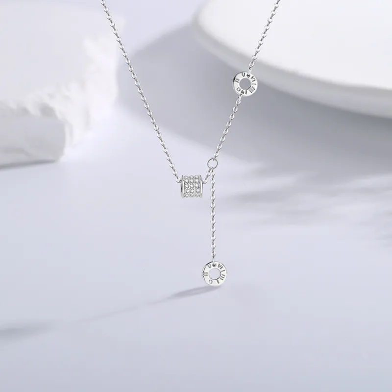 LIU GUI FU JEWELRY Sterling Silver Collarbone Chain Women's-3