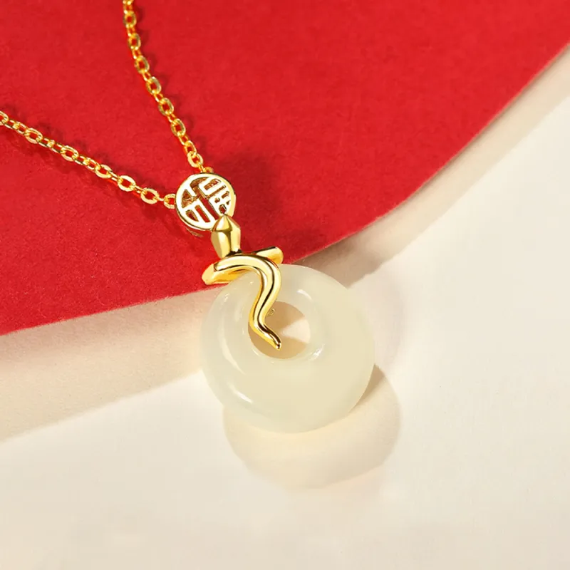 LIU GUI FU JEWELRY S925 Silver Necklaces Women's-4