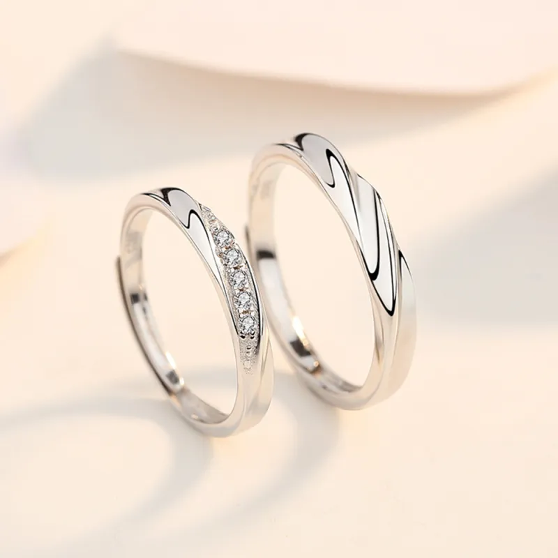 LIU GUI FU JEWELRY Sterling Silver S999 Silver Rings Unisex-5