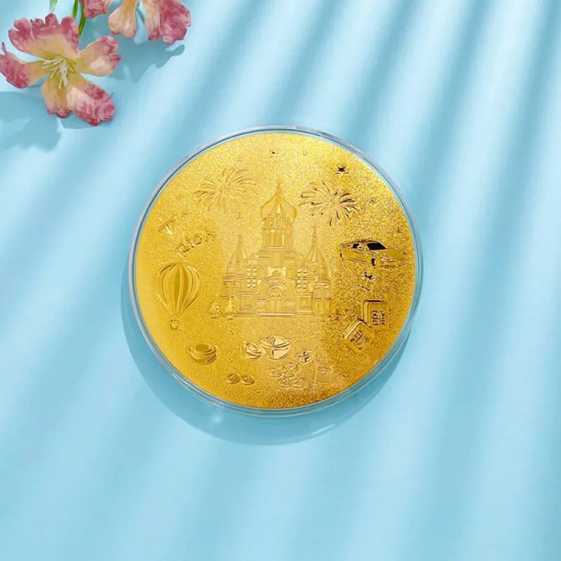 LIU GUI FU JEWELRY Gold Pendants Unisex-3