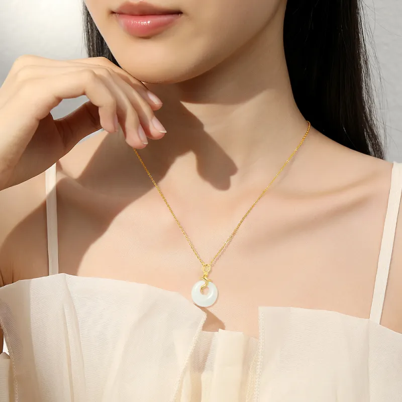 LIU GUI FU JEWELRY S925 Silver Necklaces Women's-2