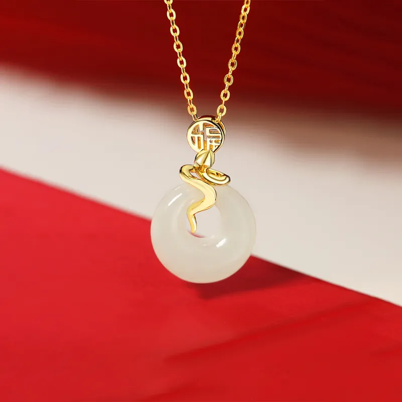 LIU GUI FU JEWELRY S925 Silver Necklaces Women's-3