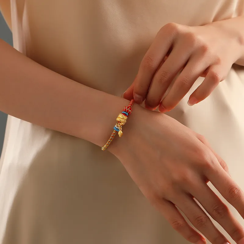 LIU GUI FU JEWELRY Gold Bracelet Unisex-2