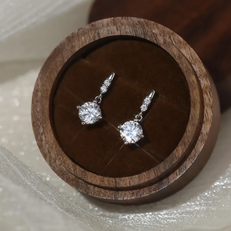 SHK Sterling Silver Earrings Women's Silver-1