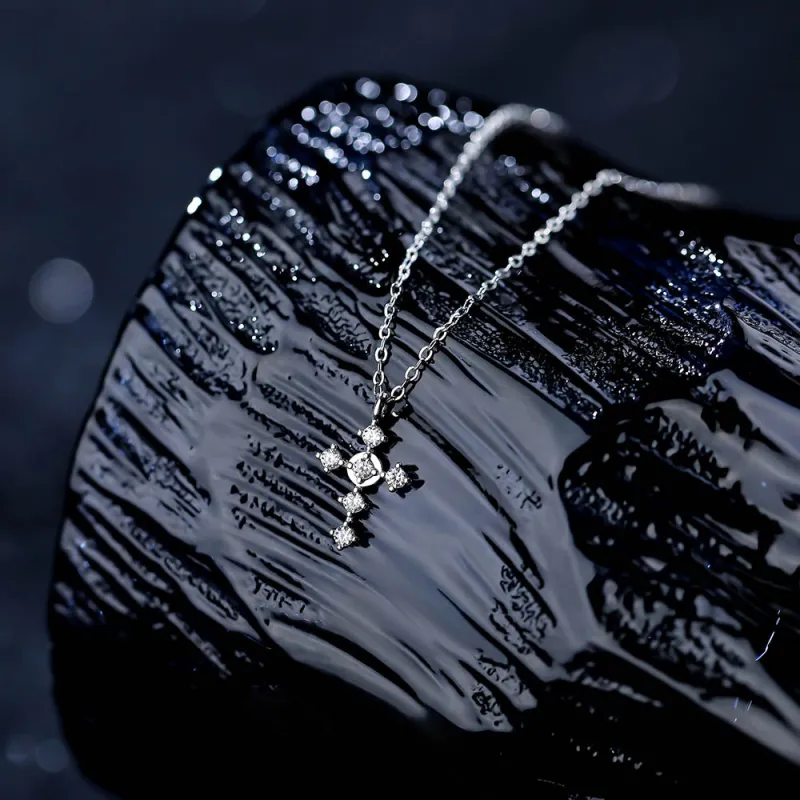 SHK Sterling Silver Necklaces Women's-4