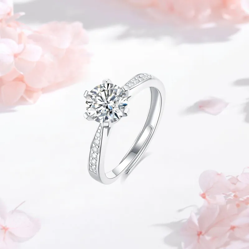 SHK S925 Sterling Silver Rings Women's-3