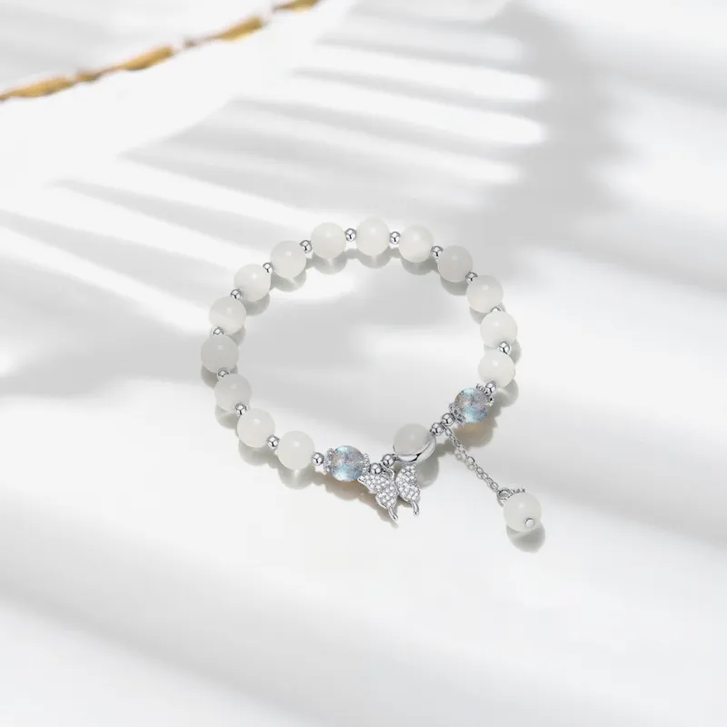 SHK Bodhi Seed Colored Glaze Beaded Bracelet Women's-5