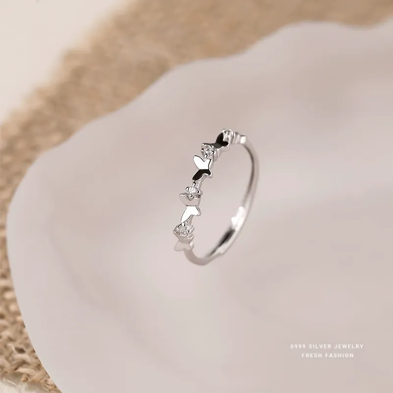 SHK Sterling Silver Rings Unisex-14