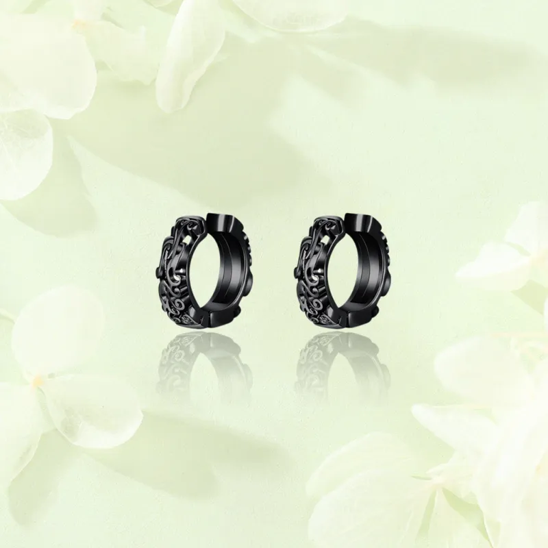SHK Alloy Clip On Earrings Unisex-7