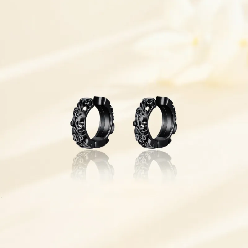 SHK Alloy Clip On Earrings Unisex-6