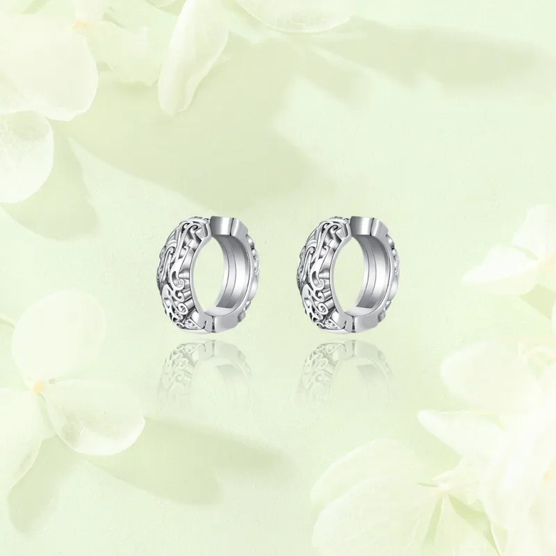 SHK Alloy Clip On Earrings Unisex-4