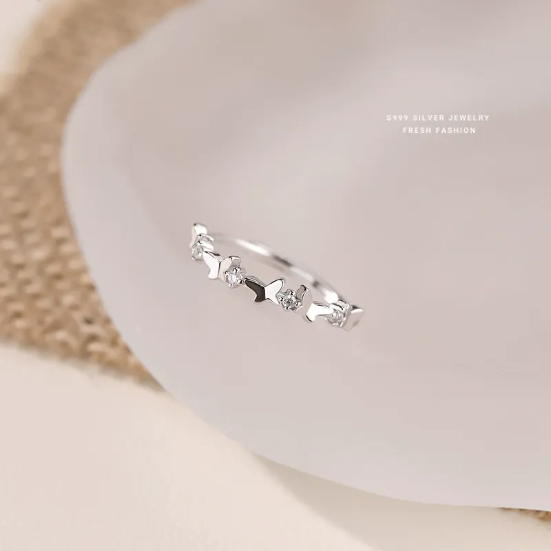 SHK Sterling Silver Rings Unisex-15