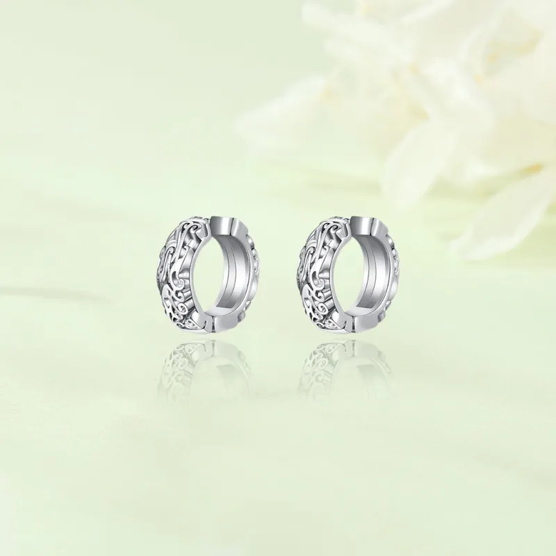 SHK Alloy Clip On Earrings Unisex-3