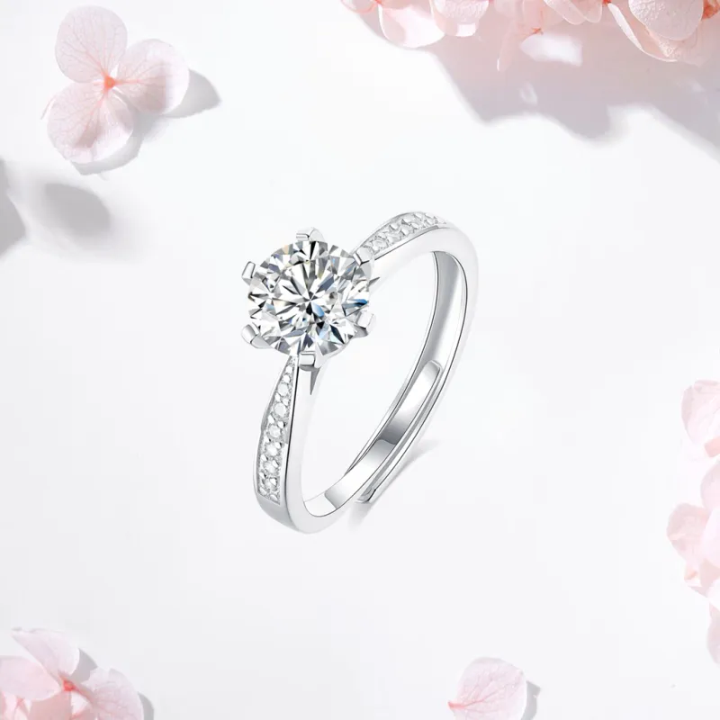 SHK S925 Sterling Silver Rings Women's-2