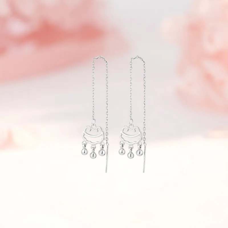 SHK Alloy Drop Earrings Women's-1