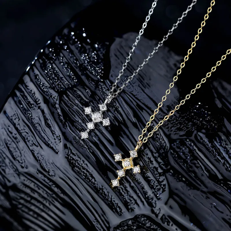 SHK Sterling Silver Necklaces Women's-5