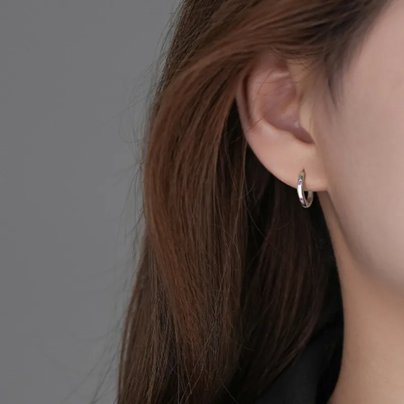 SHK Sterling Silver Earrings Women's-2
