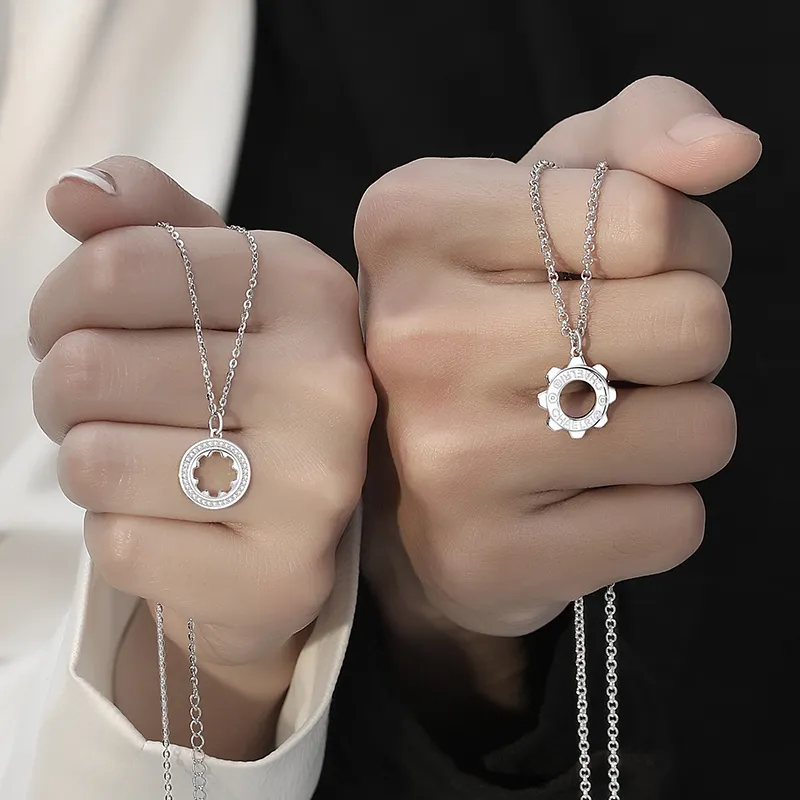 ZUOHUO S925 Silver Necklaces Unisex-3