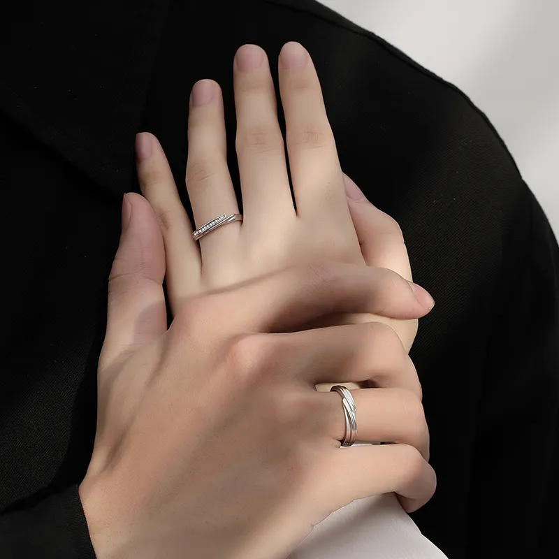 ZUOHUO S925 Silver Rings Unisex-4