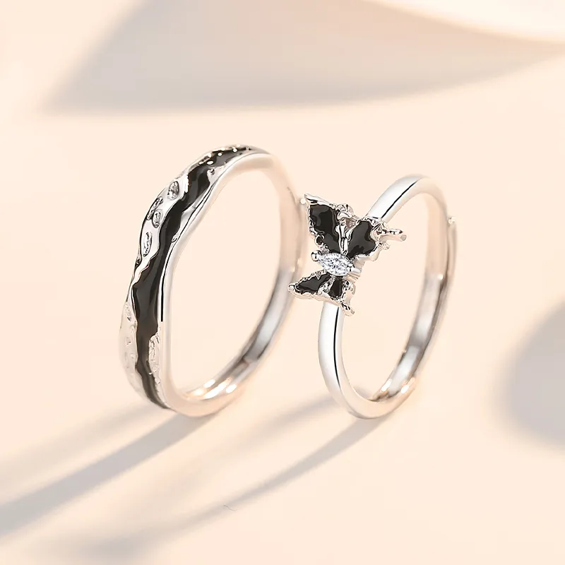 ZUOHUO S999 Fine Silver Rings Unisex-5