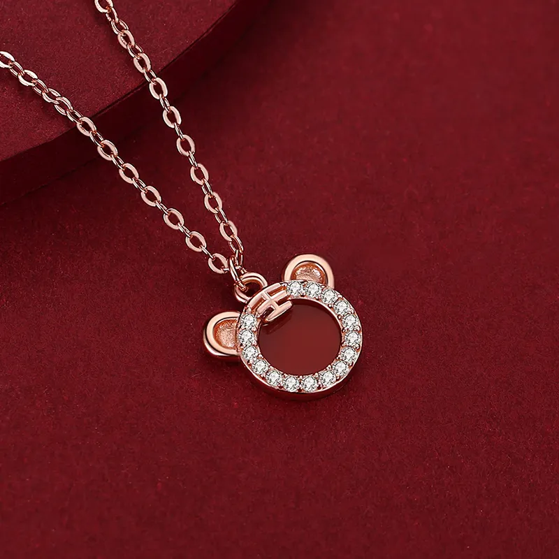 ZUOHUO Jade Necklaces Women's-2