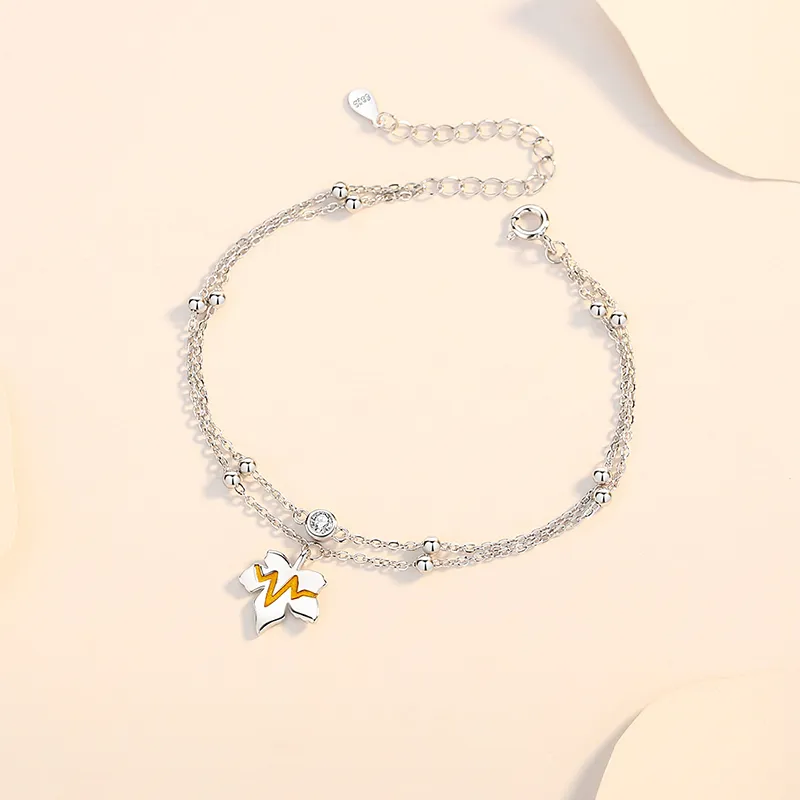 ZUOHUO S925 Silver Bracelets Unisex-5