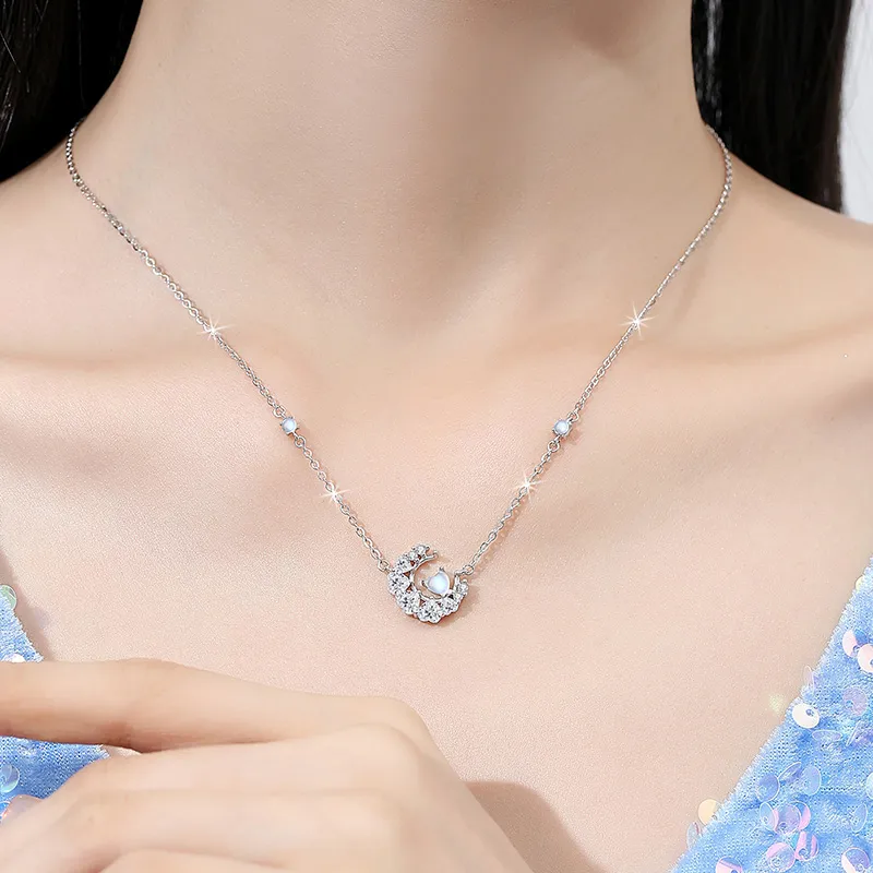 ZUOHUO S999 Fine Silver Necklaces Women's-5