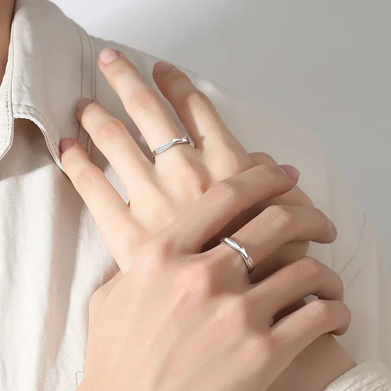 ZUOHUO S925 Silver Rings Unisex-3