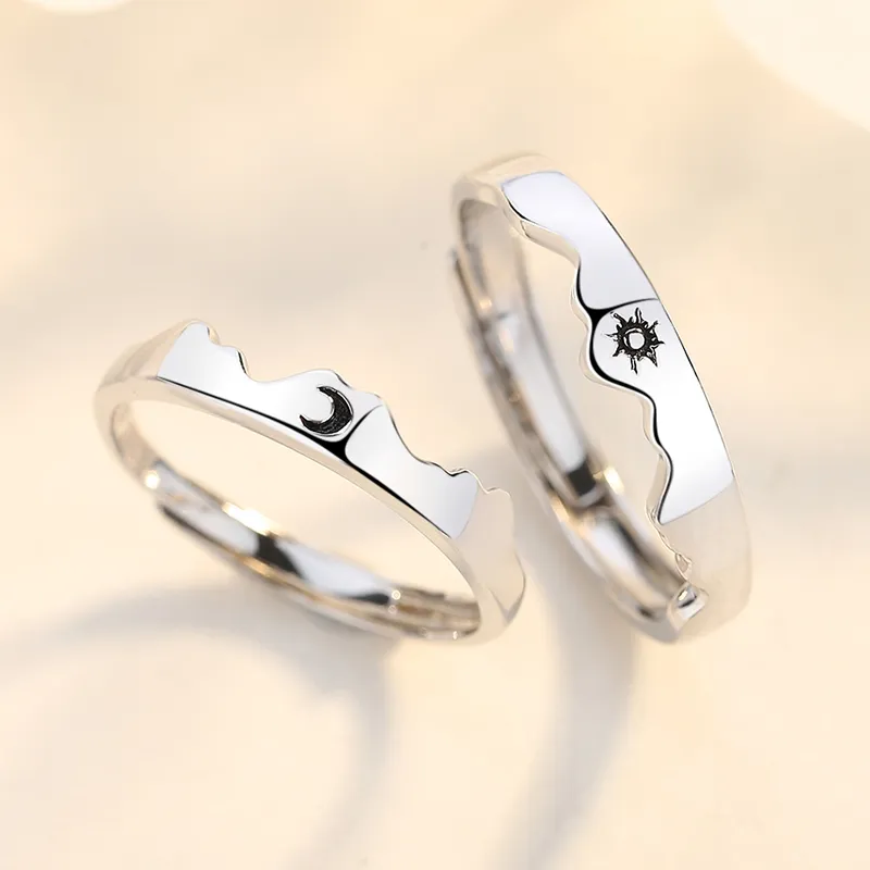 ZUOHUO S925 Silver Rings Unisex-2