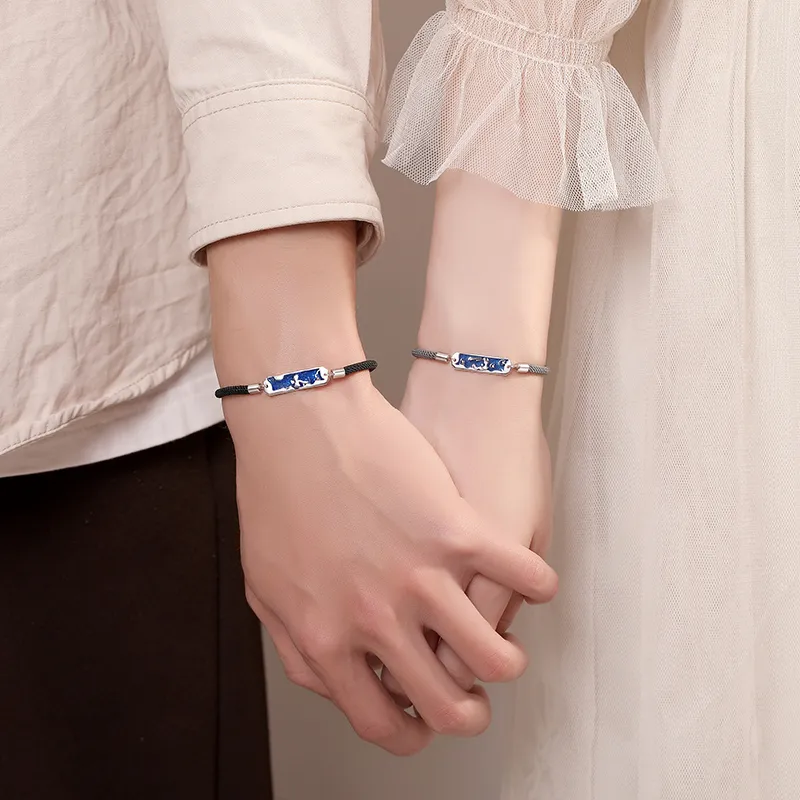 ZUOHUO S925 Silver Bracelets Unisex-3
