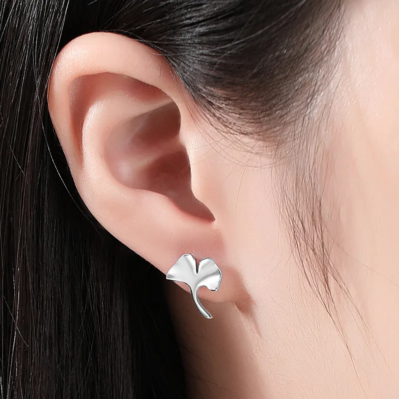 ZUOHUO S925 Silver Stud Earrings Women's-6