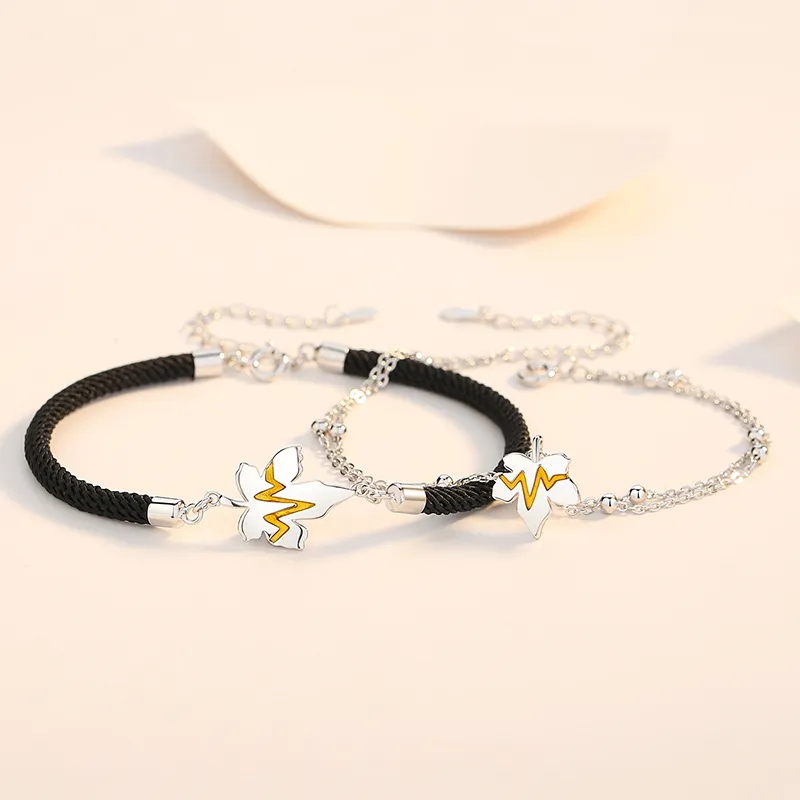 ZUOHUO S925 Silver Bracelets Unisex-1